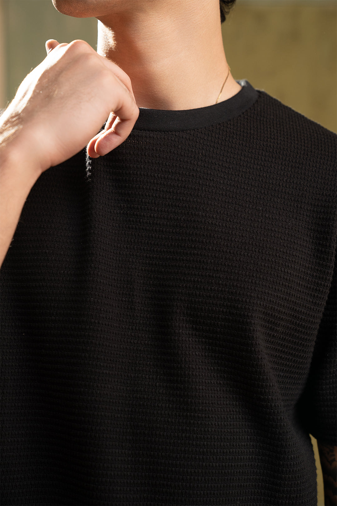 Textured T-Shirt - 5002
