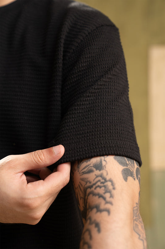 Textured T-Shirt - 5002