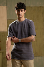 Textured T-Shirt - 5003
