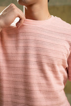 Textured T-Shirt - 5004