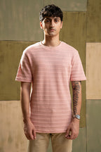 Textured T-Shirt - 5004