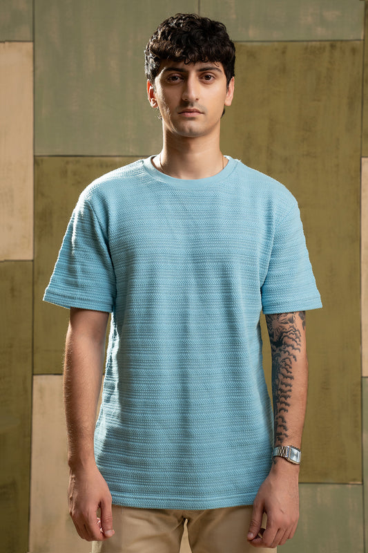 Textured T-Shirt - 5005