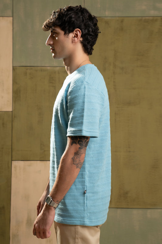 Textured T-Shirt - 5005