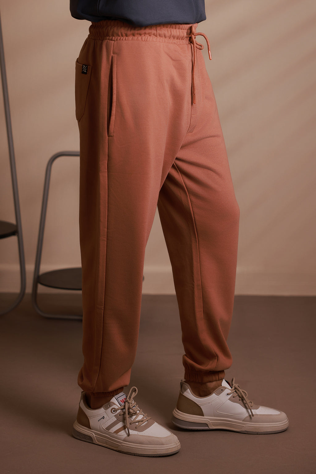 Knitted Relaxed-Cuff Pant - 5003