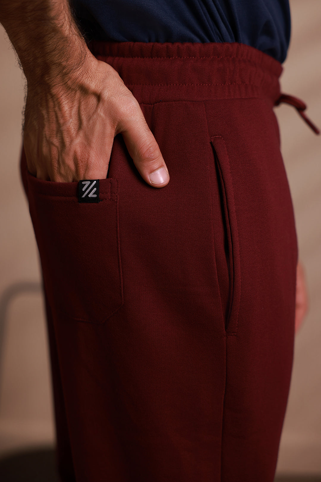Knitted Relaxed-Cuff Pant - 5003