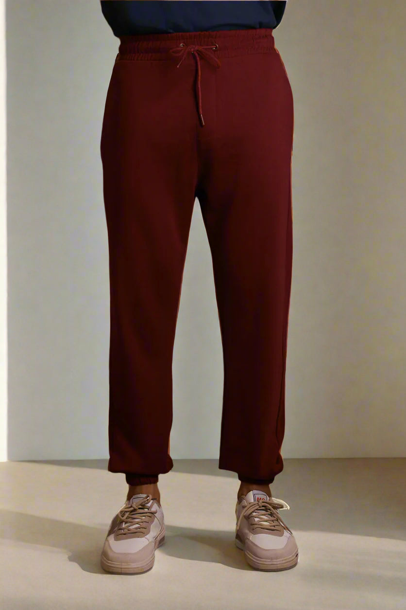 Knitted Relaxed-Cuff Pant - 5003