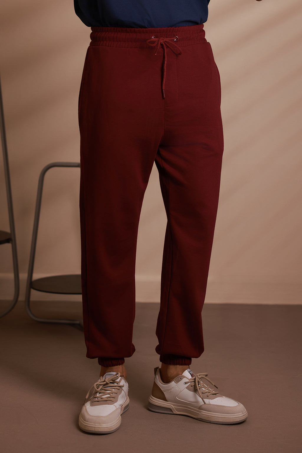 Knitted Relaxed-Cuff Pant - 5003