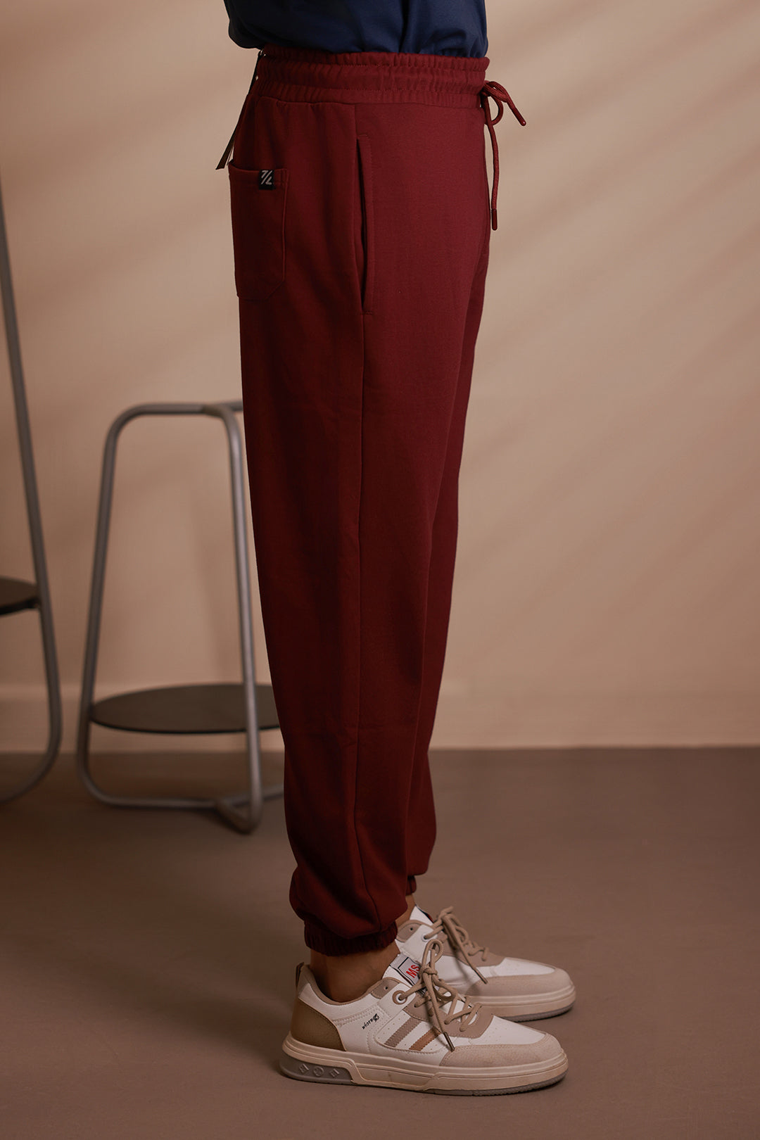 Knitted Relaxed-Cuff Pant - 5003