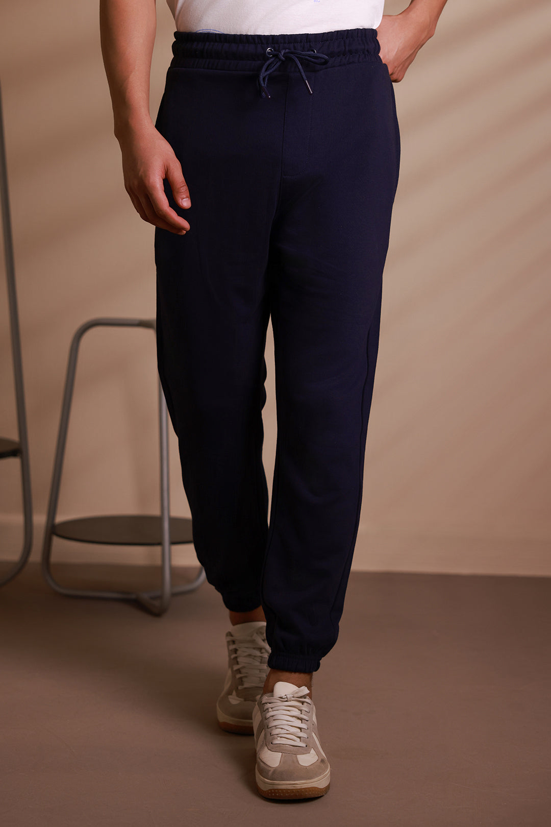 Knitted Relaxed-Cuff Pant - 5003