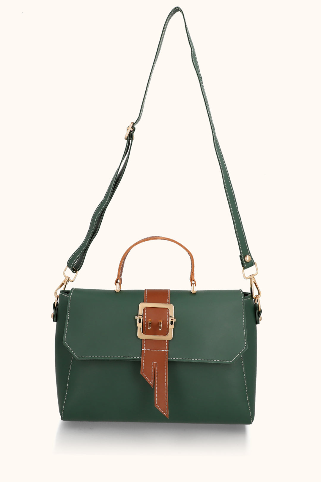 Cross-Body Bag - 0100|Green