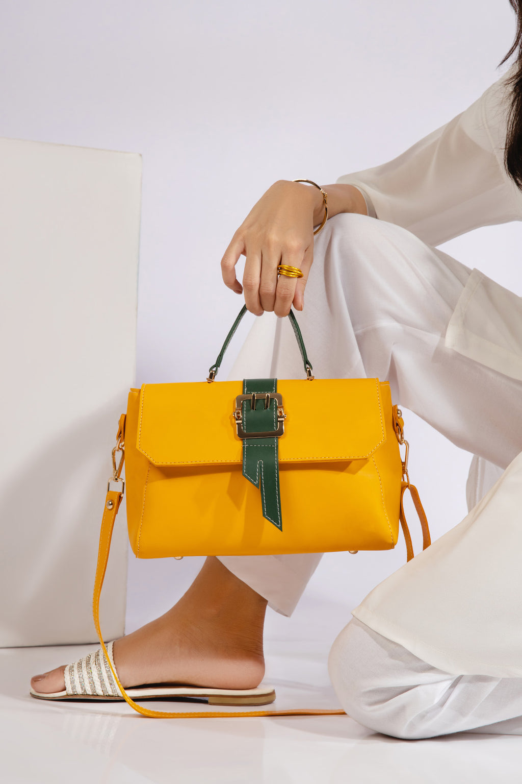 Cross-Body Bag - 0100|Green