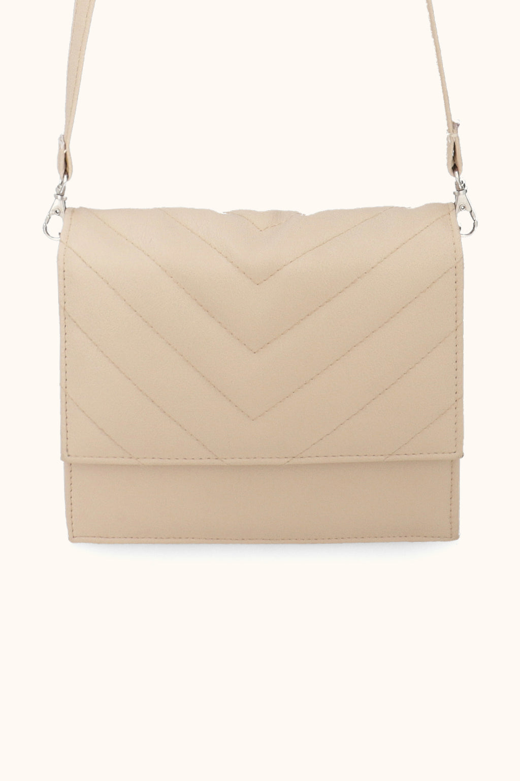 Cross-Body Bag - E026|Beige