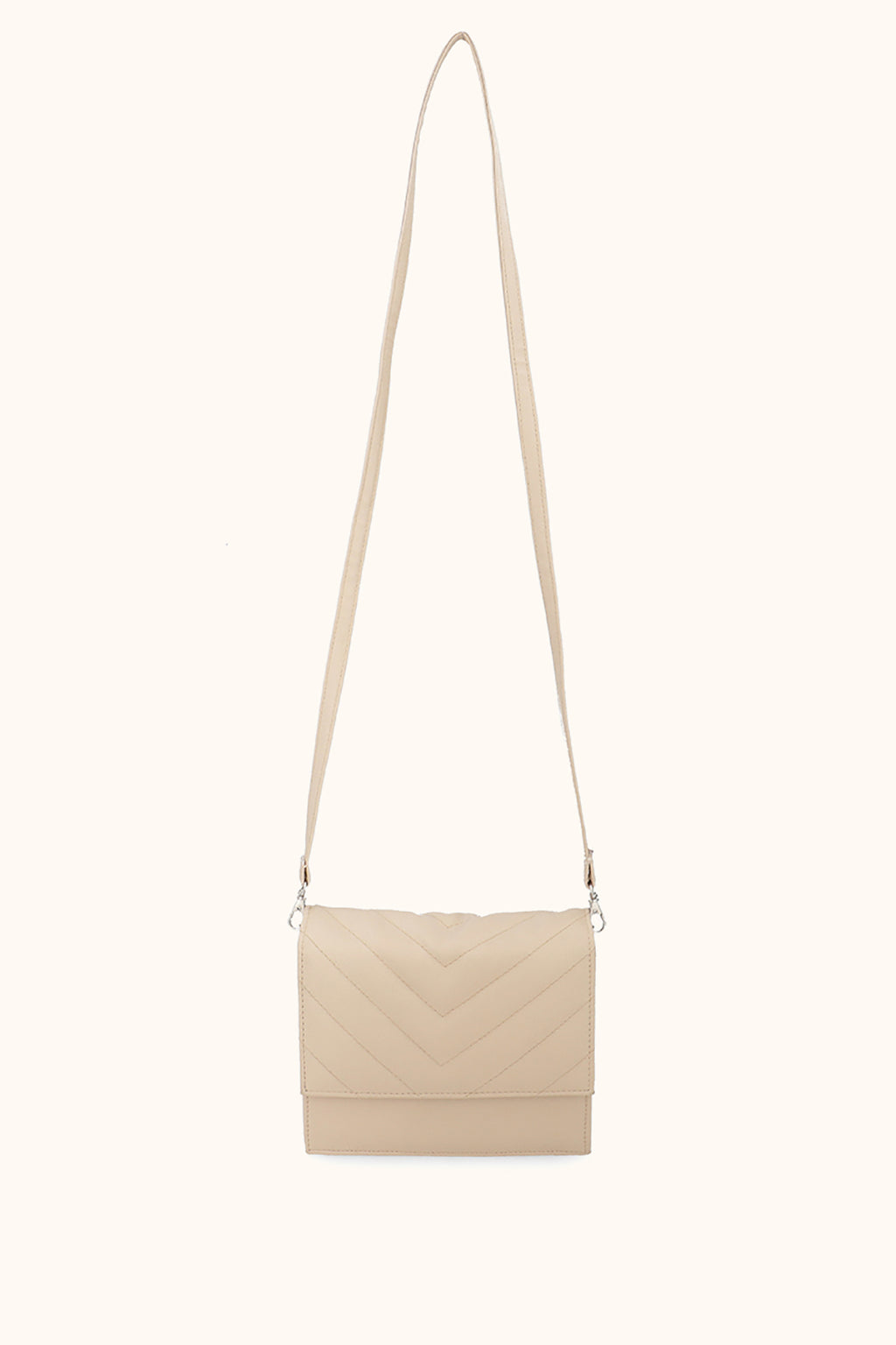 Cross-Body Bag - E026|Beige