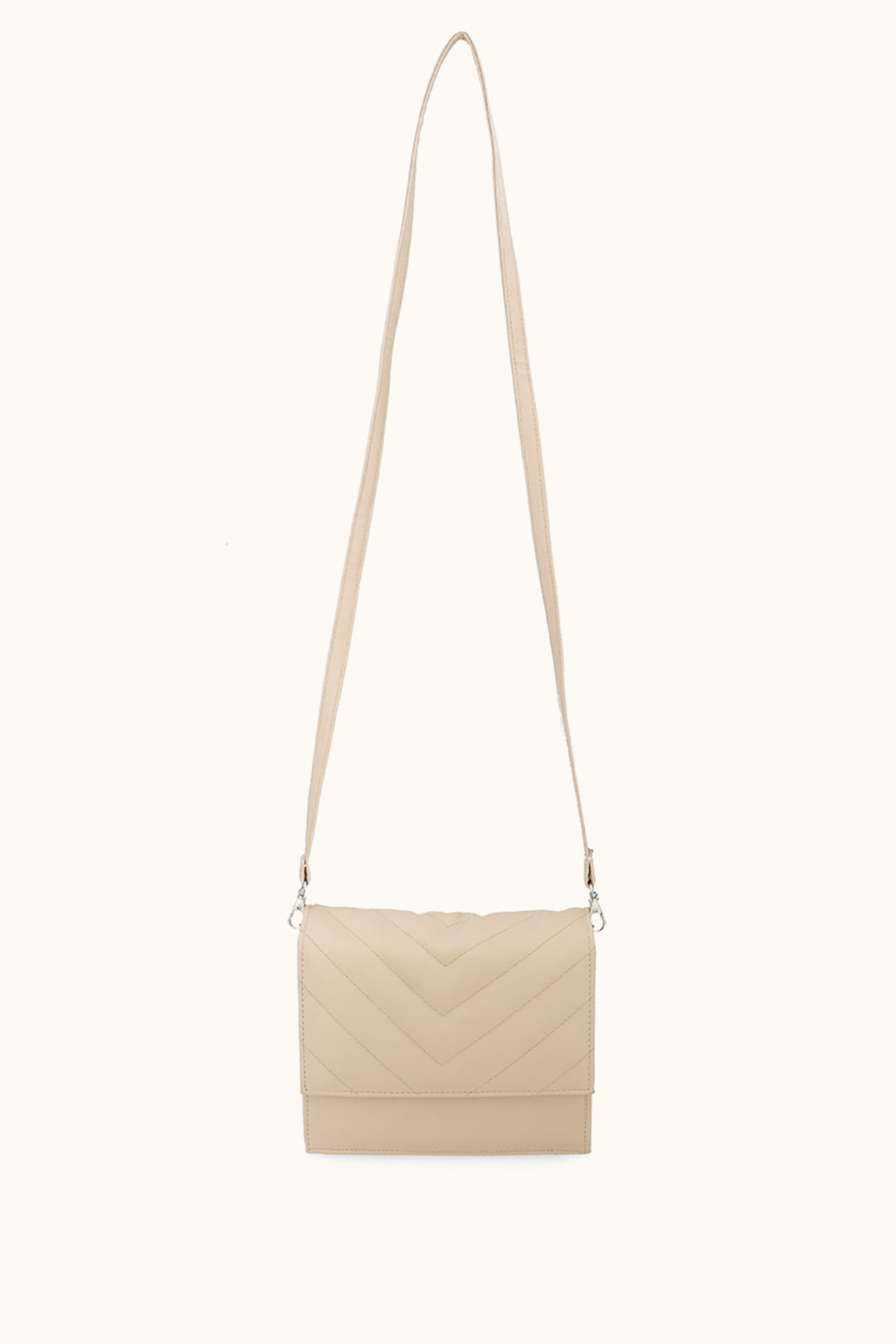 Cross-Body Bag - E026|Beige