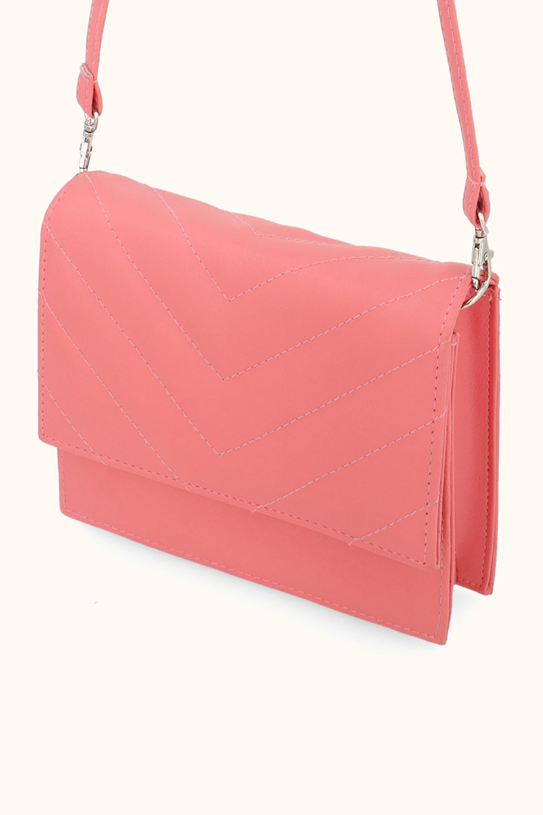 Cross-Body Bag - E026|Beige