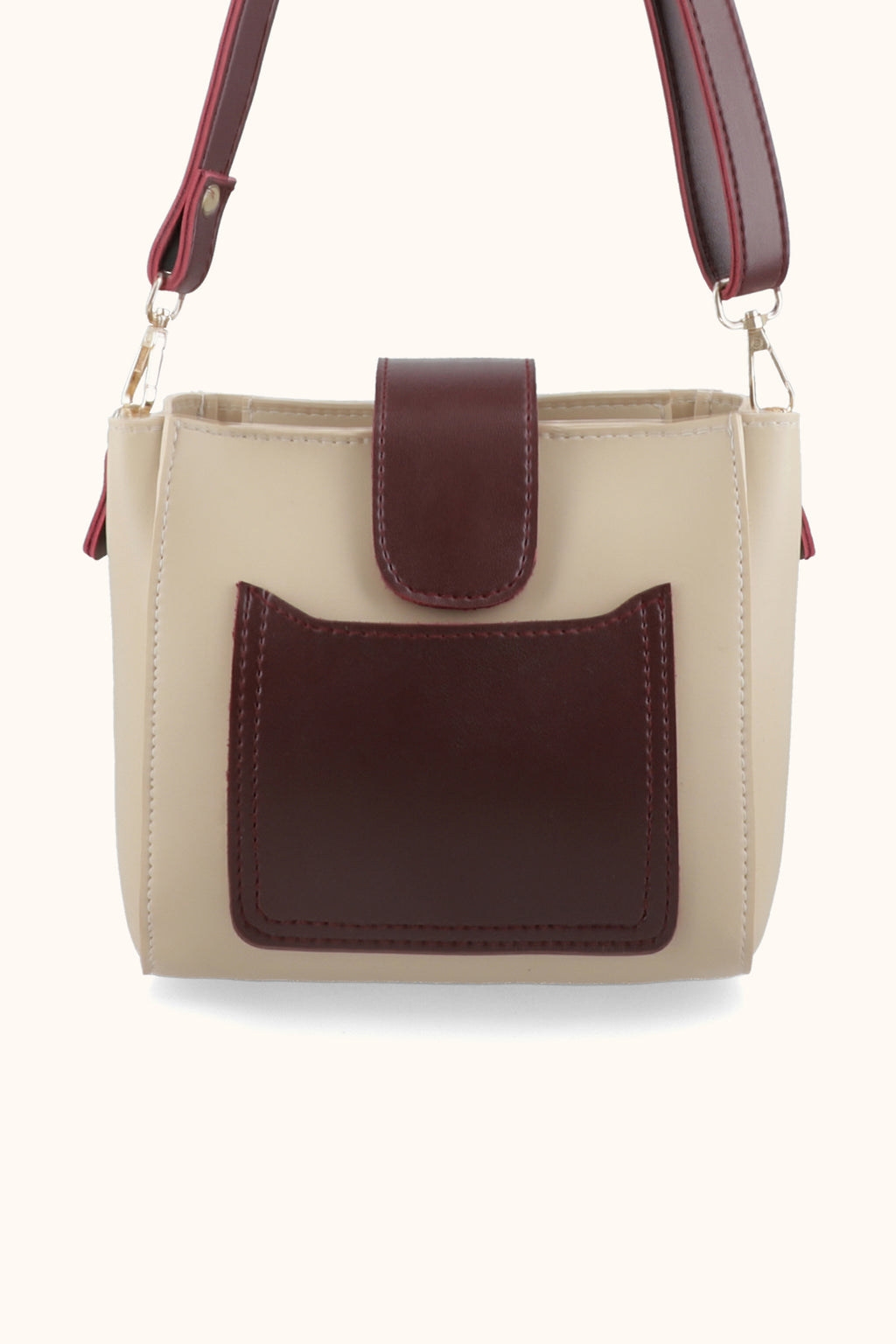 Cross-Body Bags - E028|Maroon