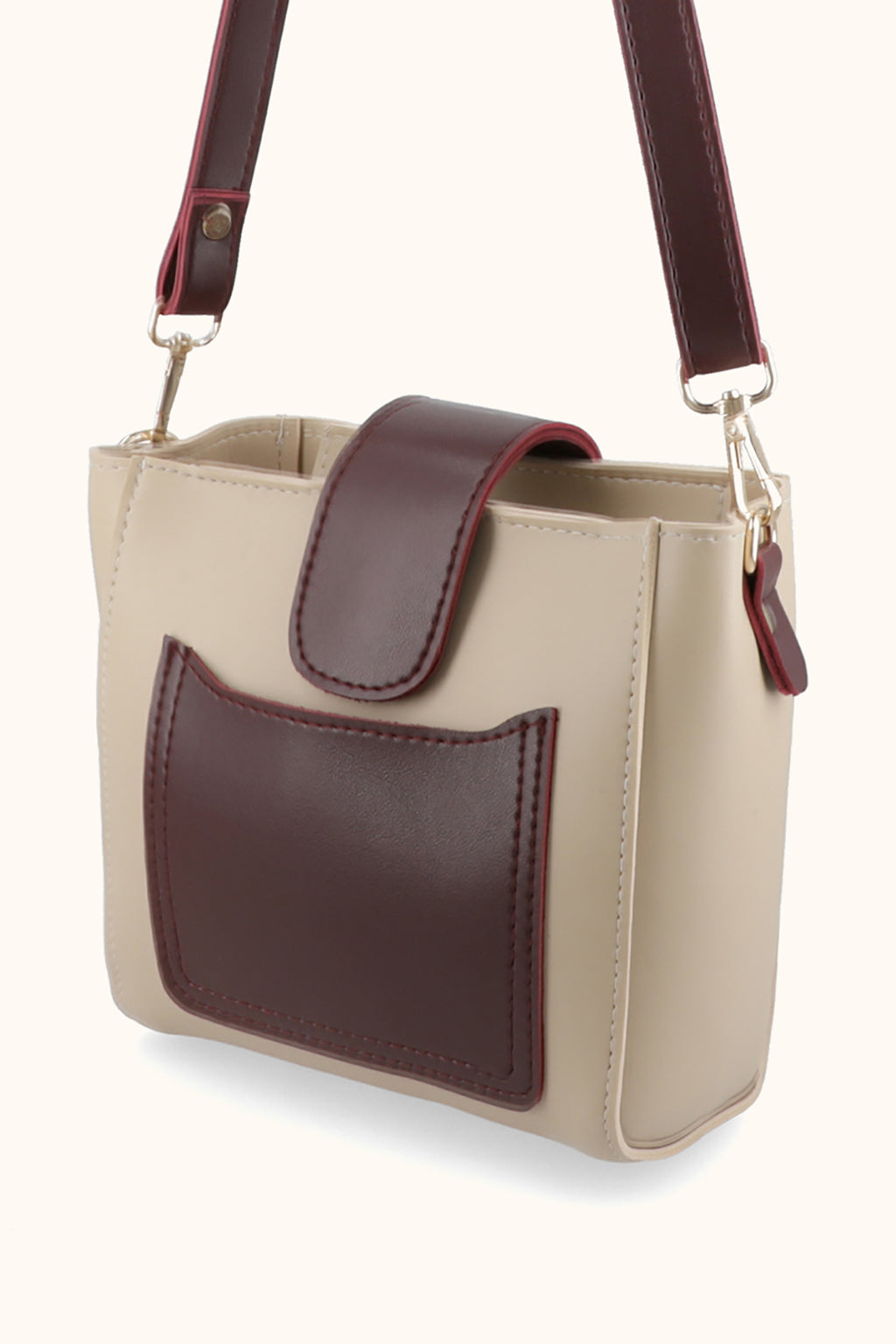Cross-Body Bags - E028|Maroon