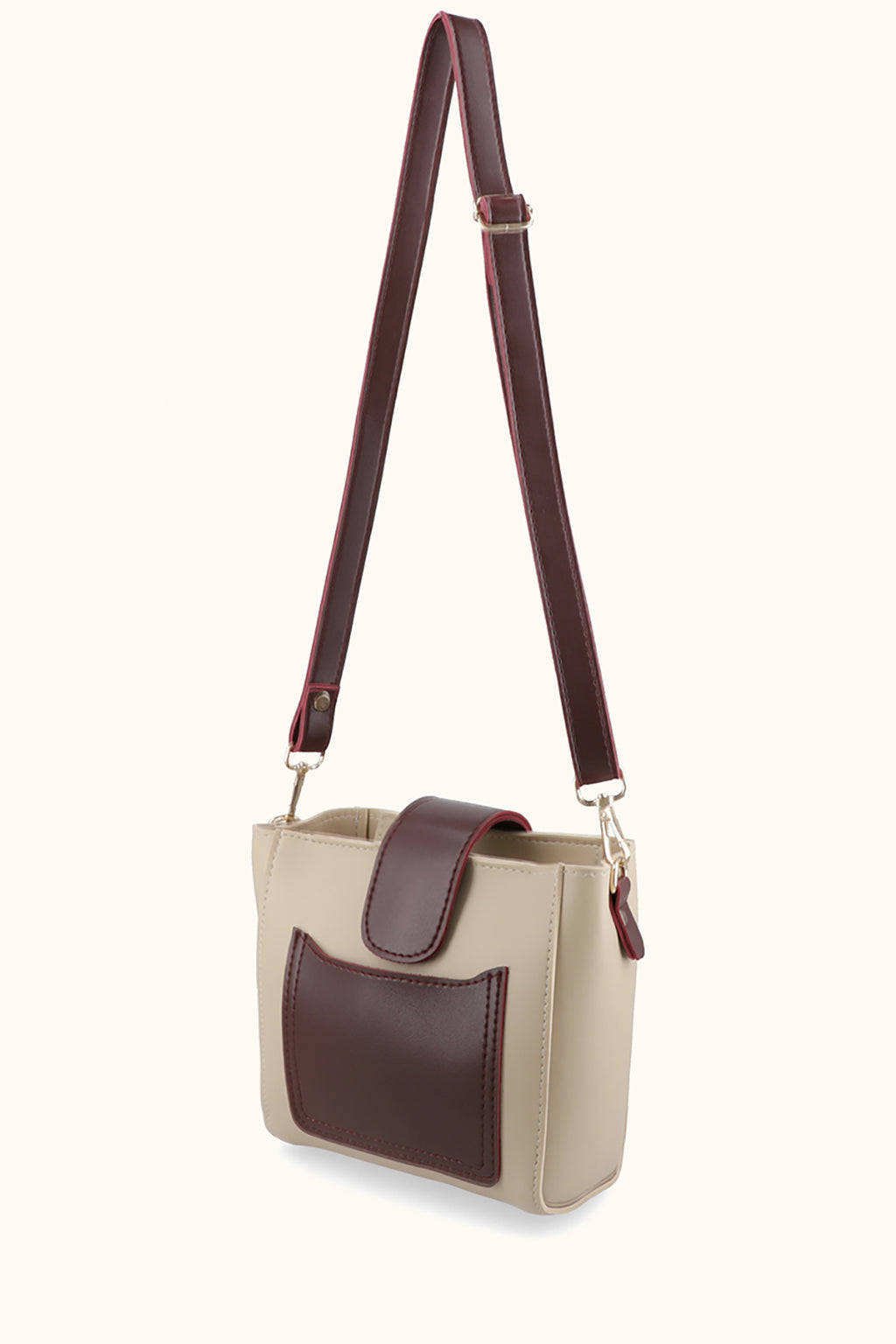 Cross-Body Bags - E028|Maroon