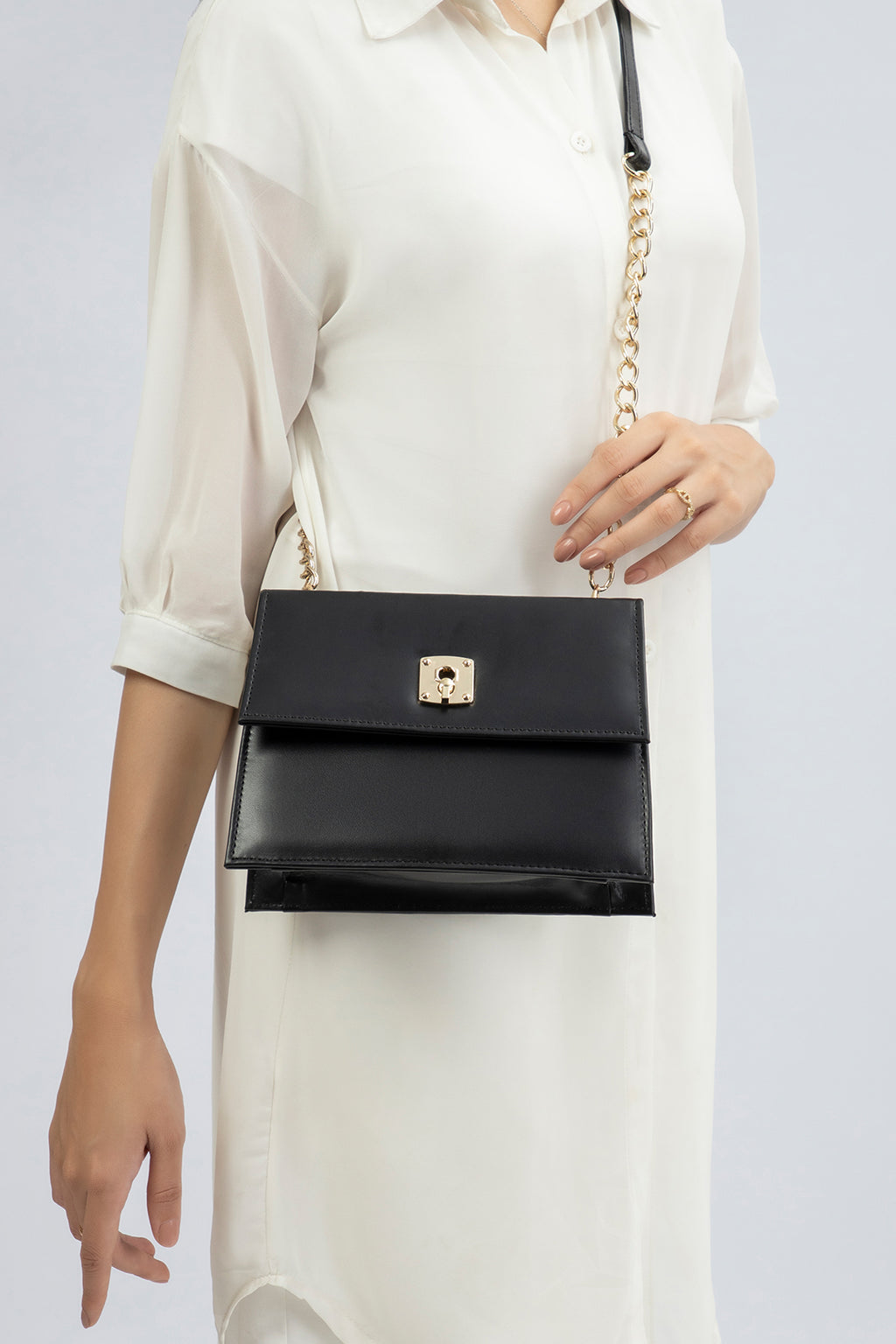 Cross-Body Bag - 0223|Black