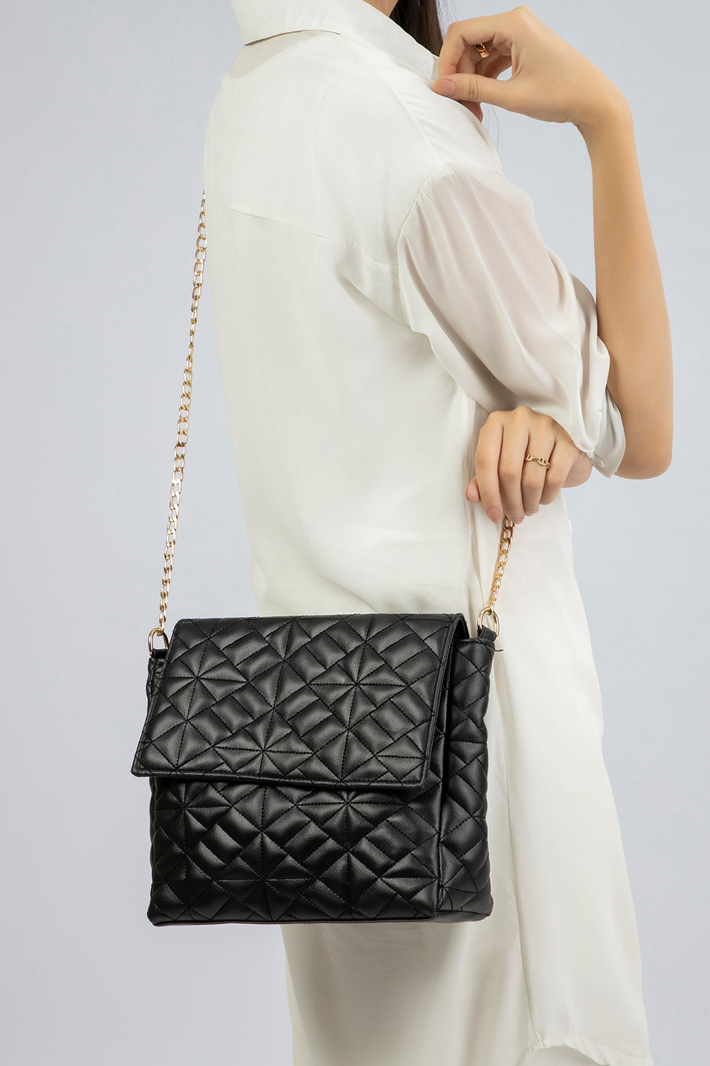 Cross-Body Bag - 1123|Black