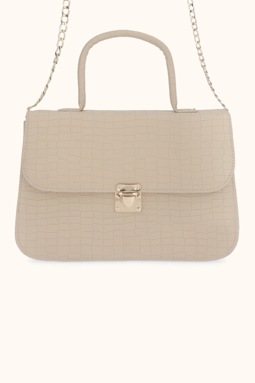 Cross-Body Bag - E060|Beige