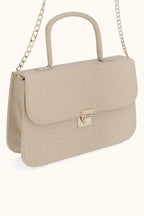 Cross-Body Bag - E060|Beige