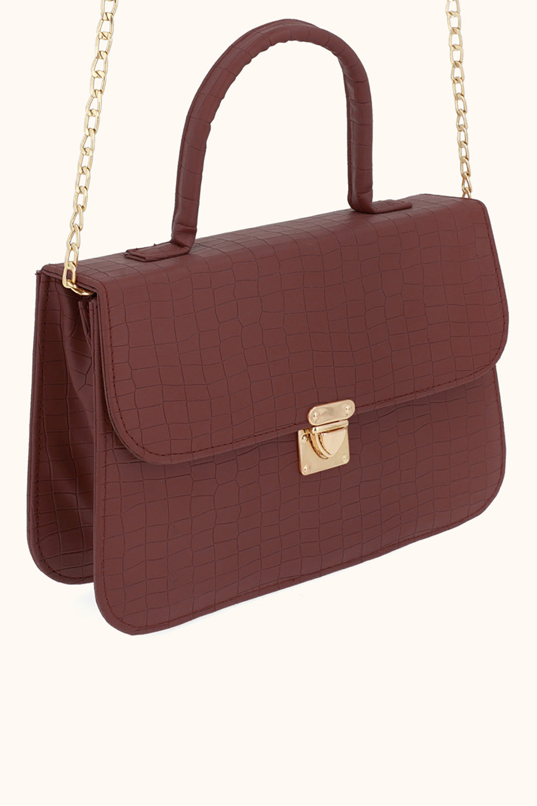 Cross-Body Bag - E060|Beige