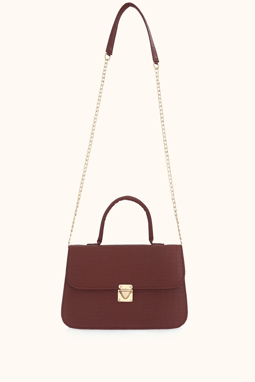 Cross-Body Bag - E060|Beige