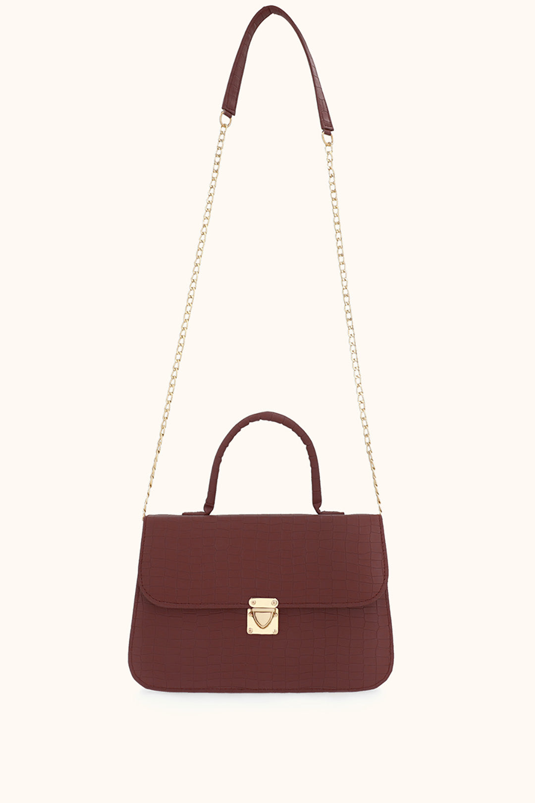 Cross-Body Bag - E060|Beige