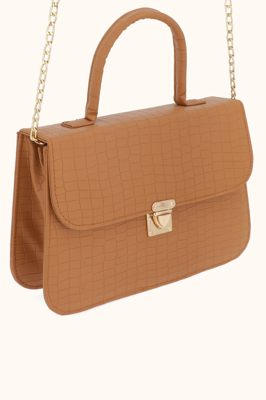 Cross-Body Bag - E060|Beige