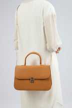Cross-Body Bag - E060|Beige