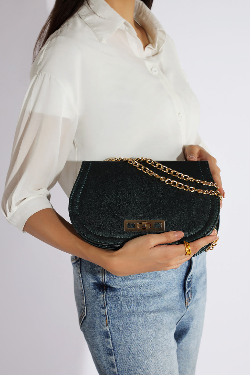 Cross-Body Bag - E071|Aqua