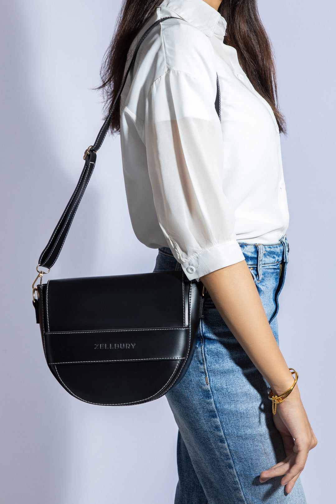 Cross-Body Bags - E075|Black