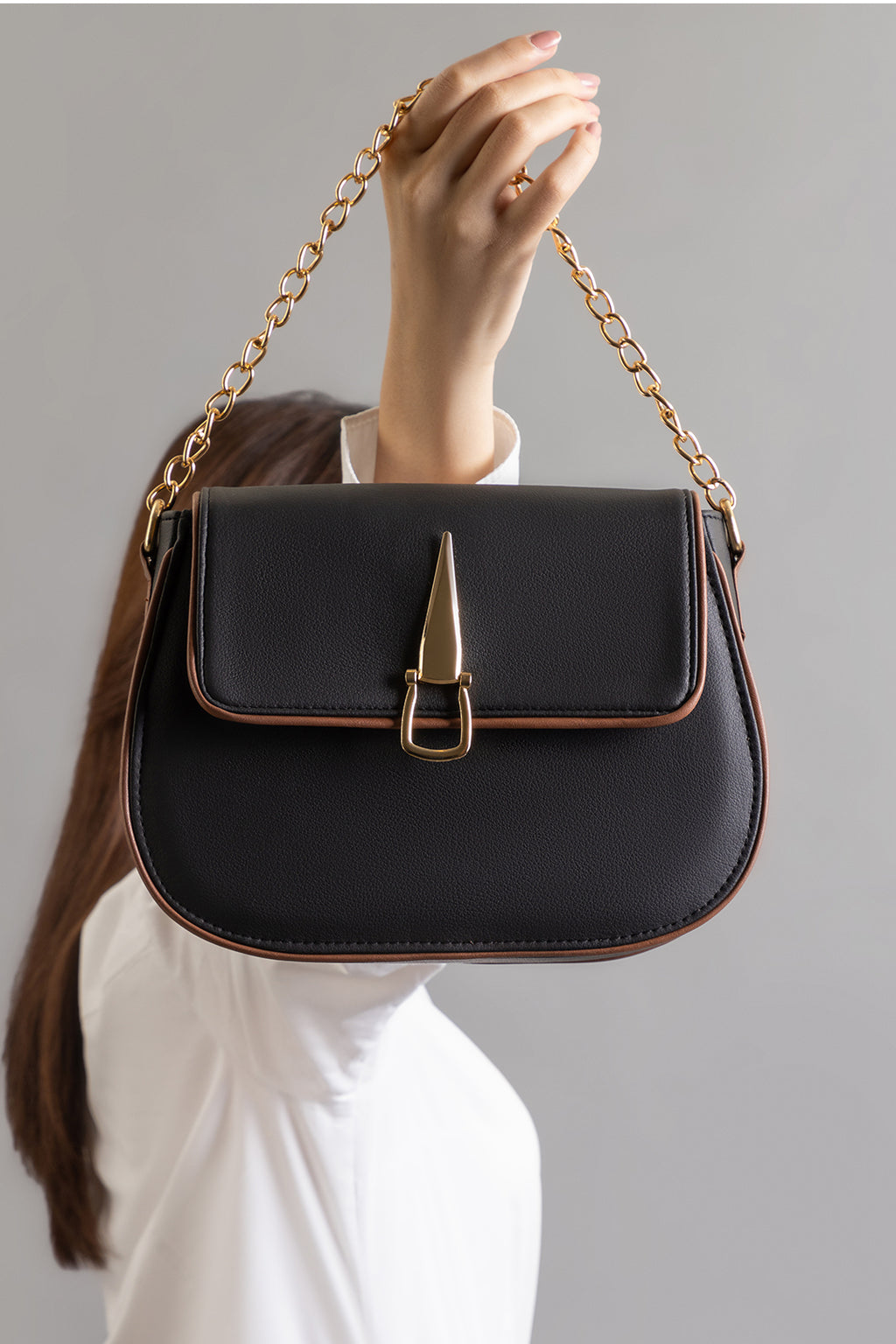 Cross-Body Bag - E093|Beige