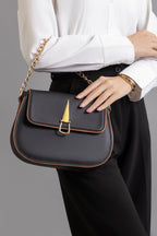 Cross-Body Bag - E093|Beige