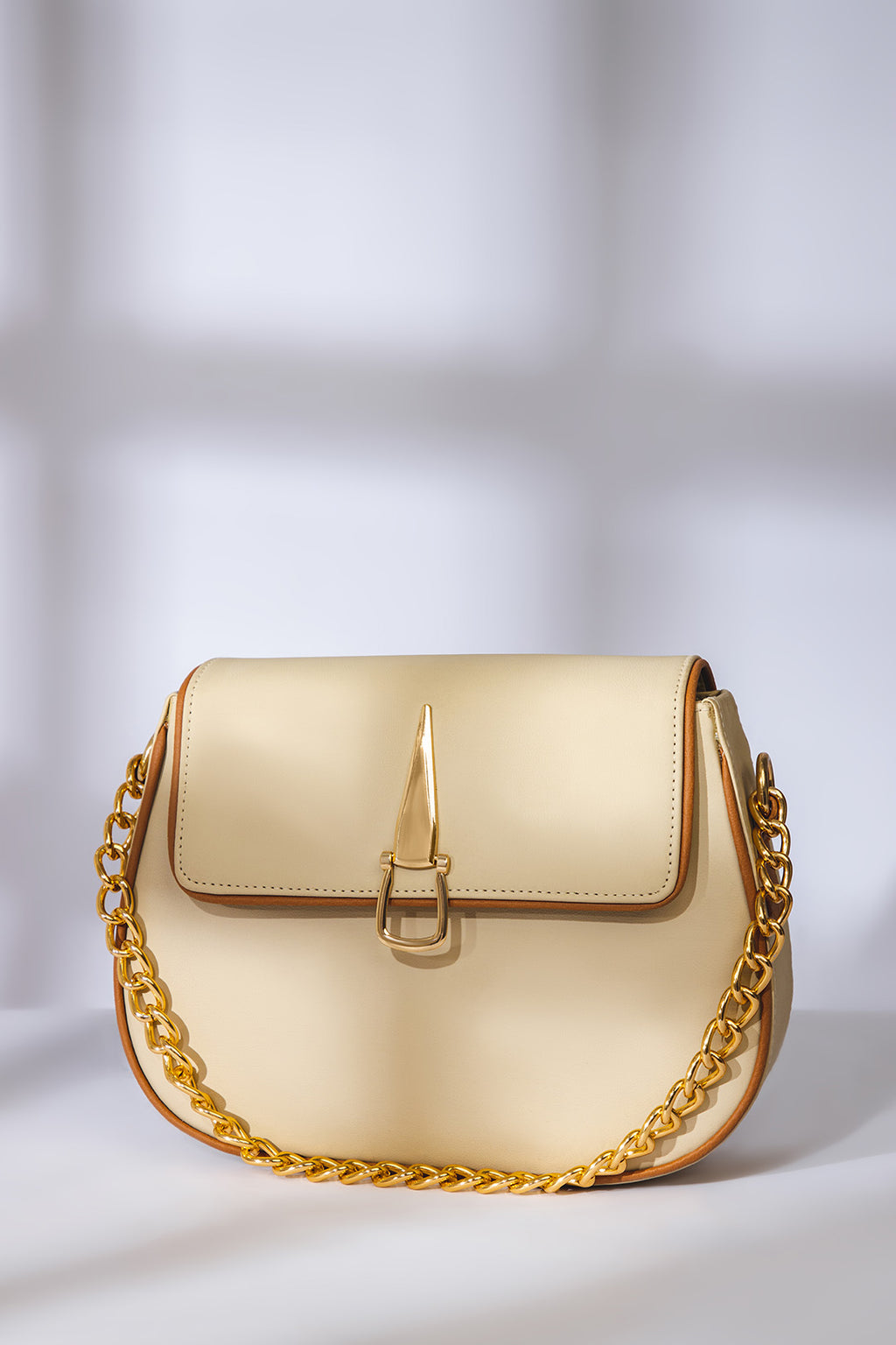 Cross-Body Bag - E093|Beige