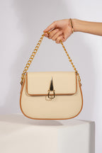 Cross-Body Bag - E093|Beige