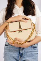 Cross-Body Bag - E093|Beige