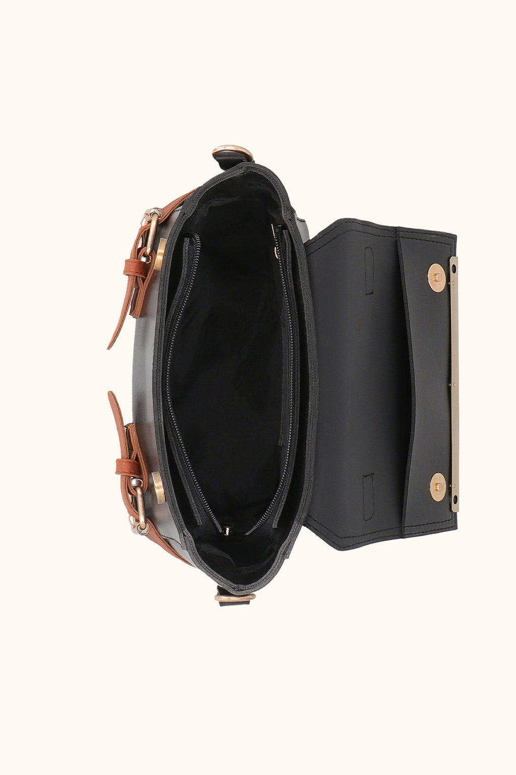 Cross-Body Bags - E097|Black/Mustard