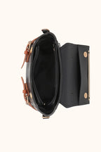 Cross-Body Bags - E097|Black/Mustard