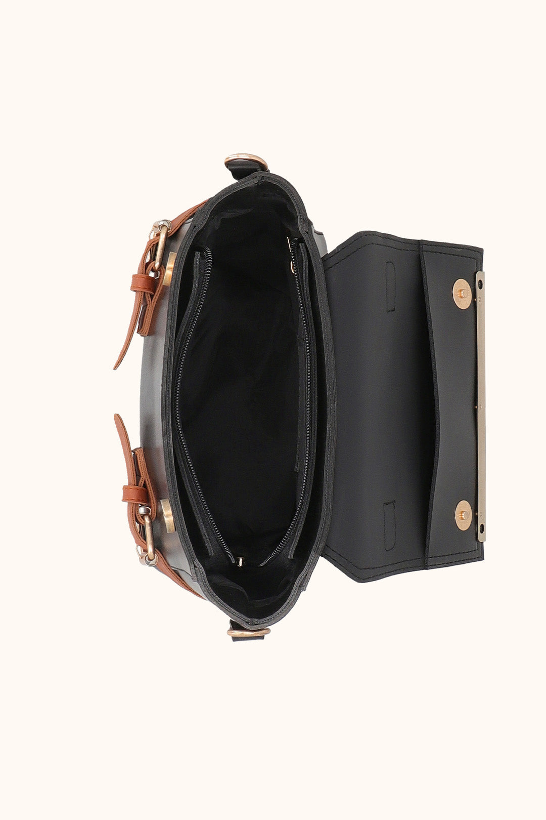 Cross-Body Bags - E097|Black/Mustard