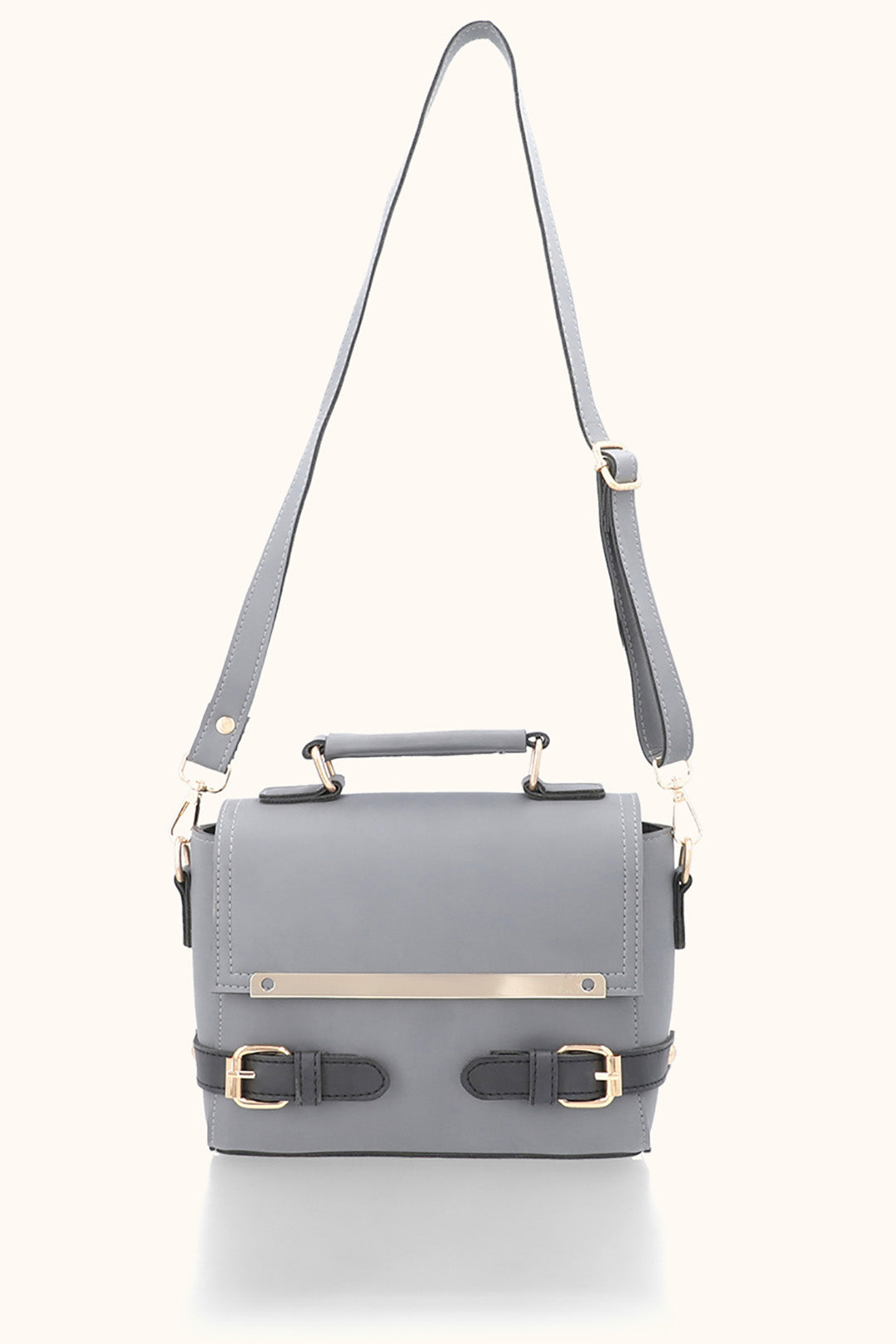 Cross-Body Bags - E097|Black/Mustard