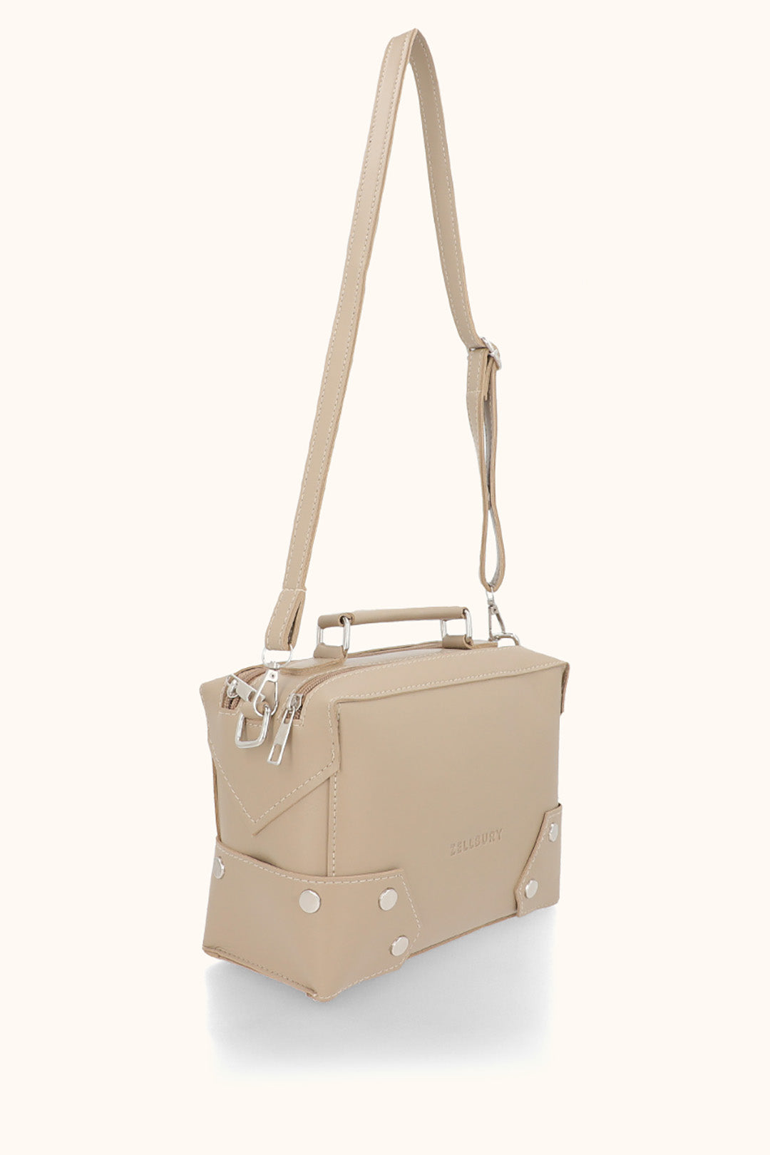 Cross-Body Bags - E129|Beige