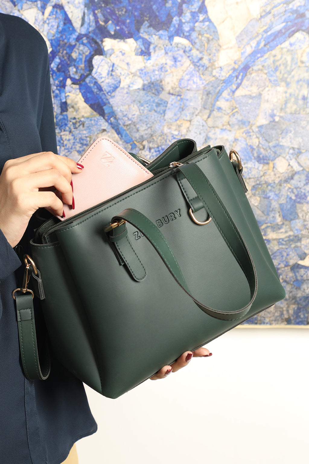 Cross-Body Bag - 1223|Black