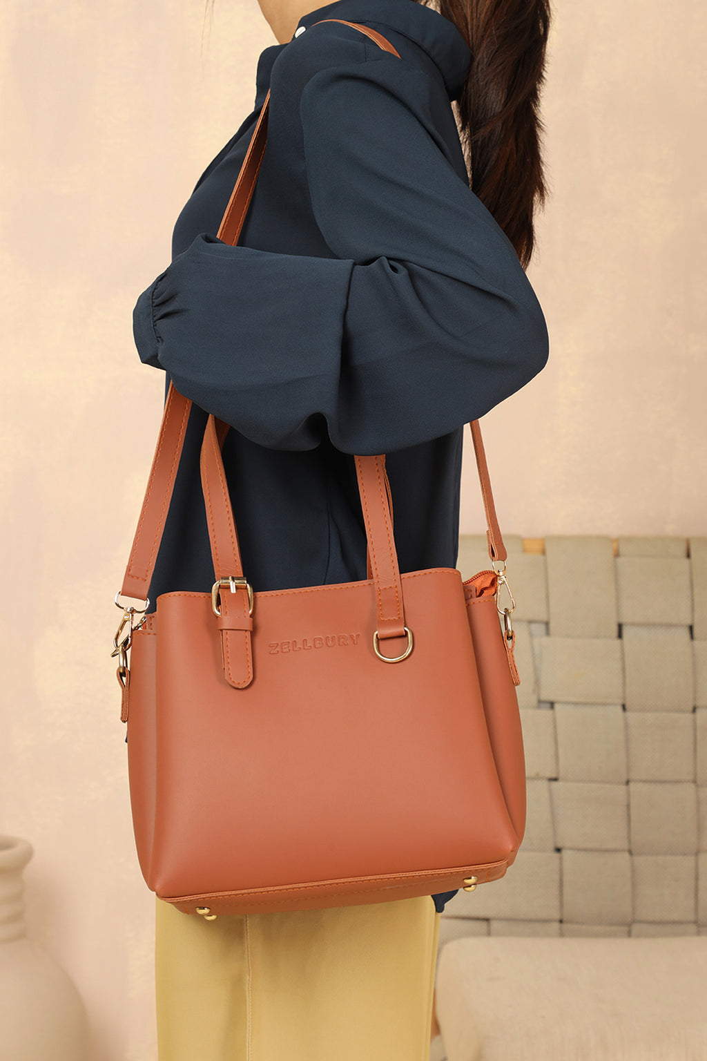 Cross-Body Bag - 1223|Black