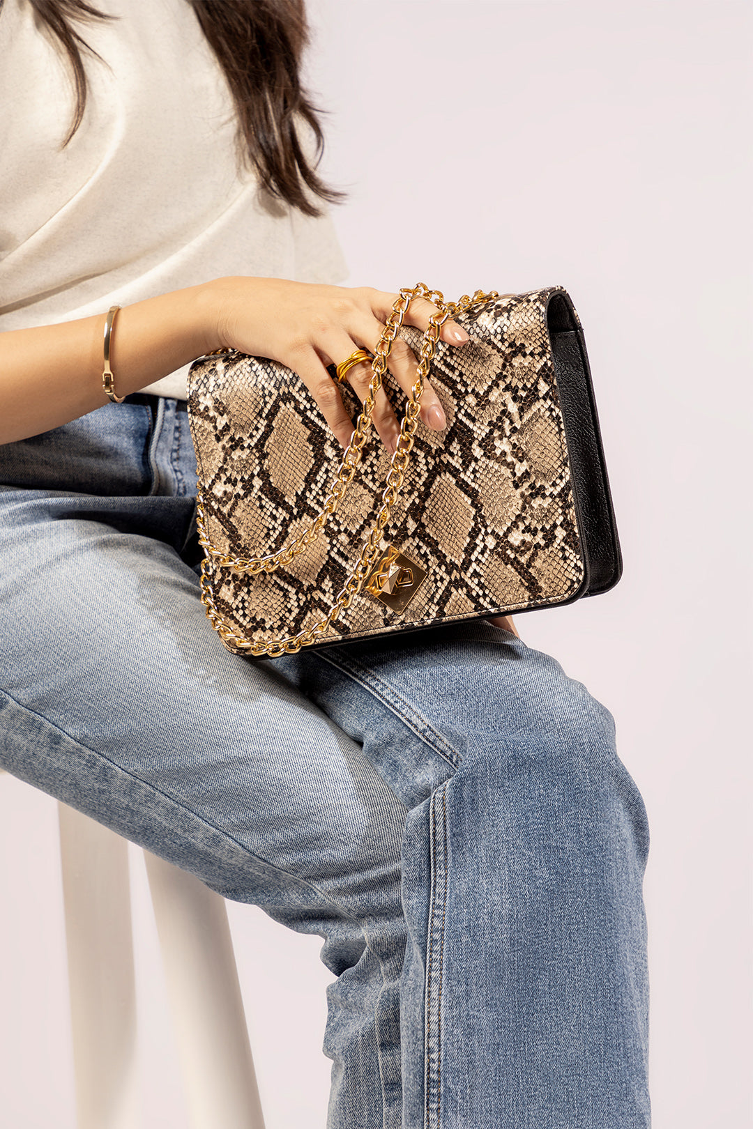 Cross-Body Bag - E132|Black