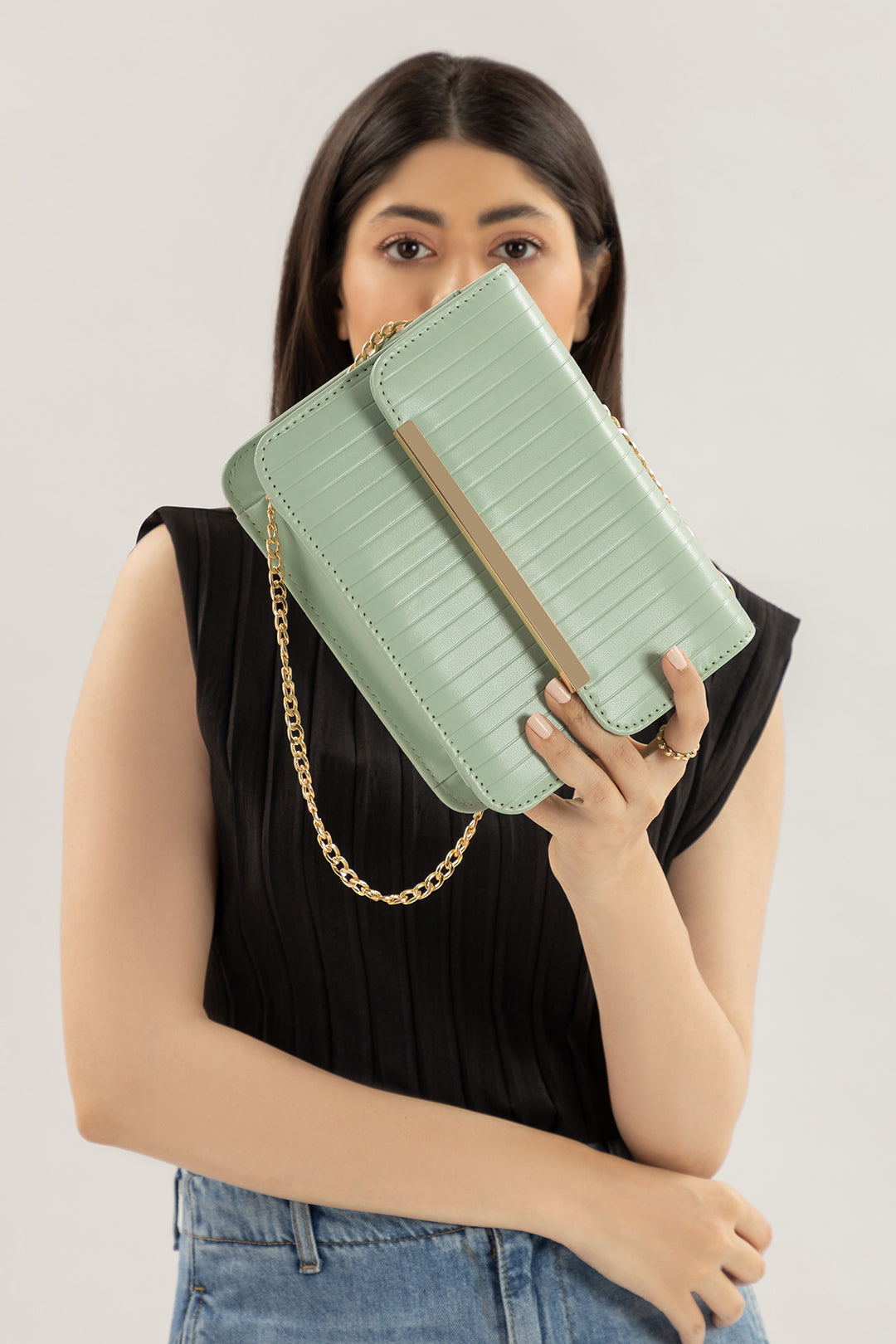 Cross-Body Bag - 0124|Mint Green