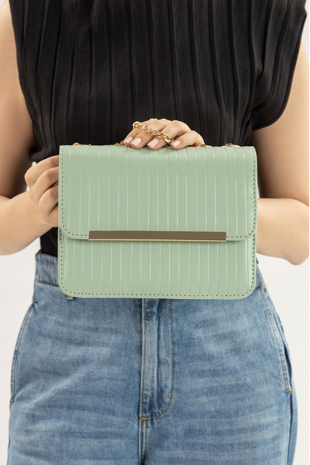 Cross-Body Bag - 0124|Mint Green