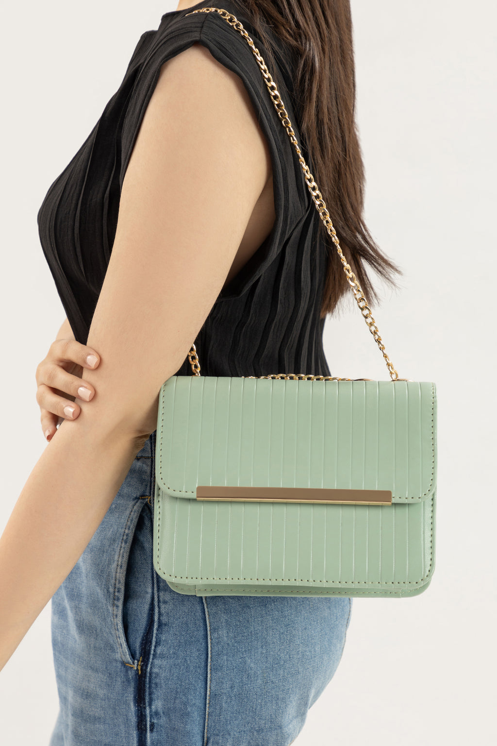 Cross-Body Bag - 0124|Mint Green