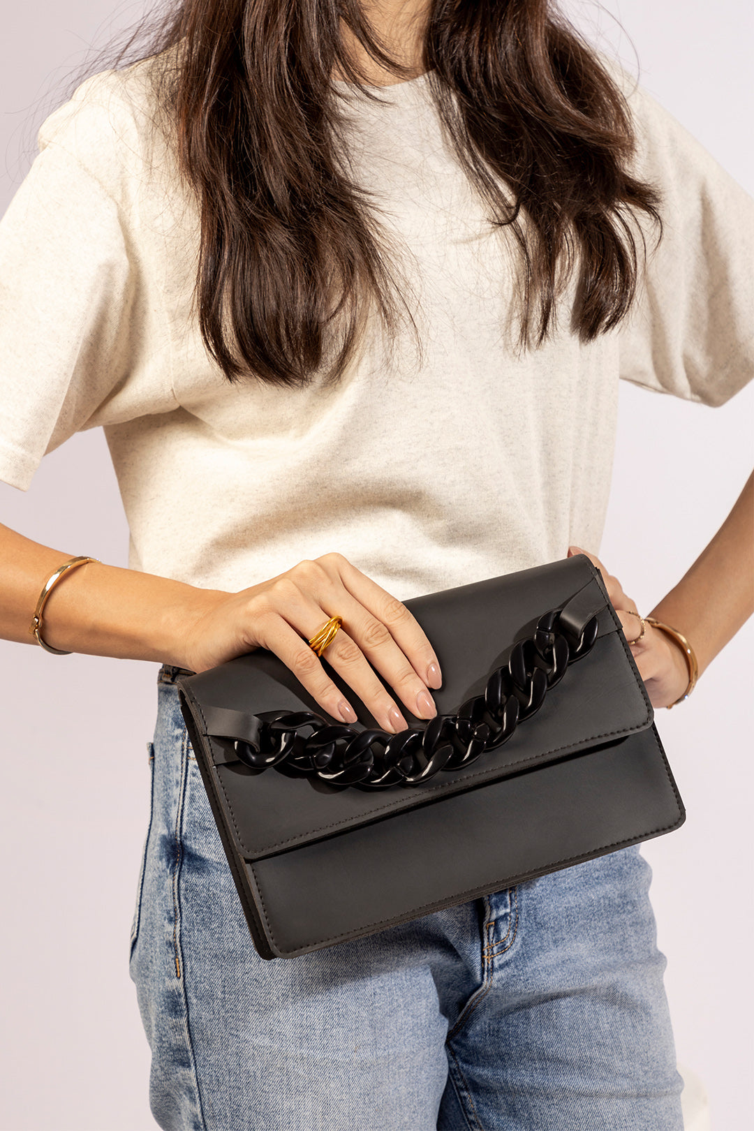 Cross-Body Bag - E139|Black